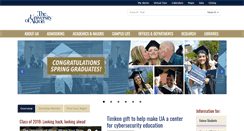 Desktop Screenshot of chemical.uakron.edu