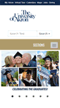 Mobile Screenshot of chemical.uakron.edu